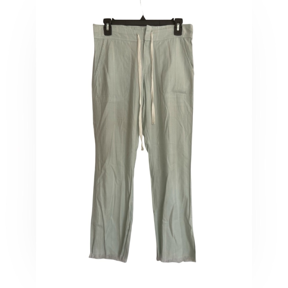 Billabong Light Green Casual beach Pants linen blend Size Medium